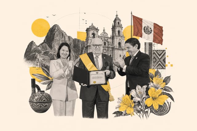 Condecoran al presidente del BCRP, Julio Velarde, por su trayectoria y aporte al país